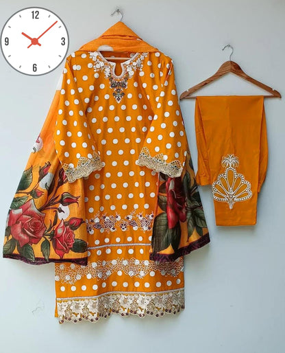 Printed Swiss Lawn Arrival