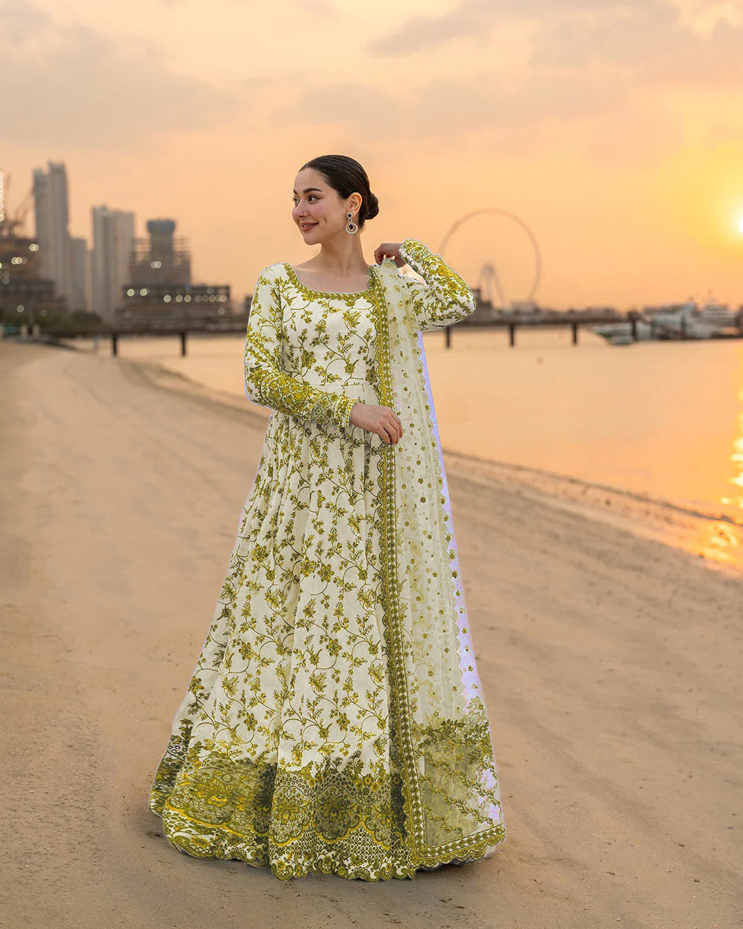 Most Trending Hania Amir Printed Arrival With 4 Colours&nbsp;